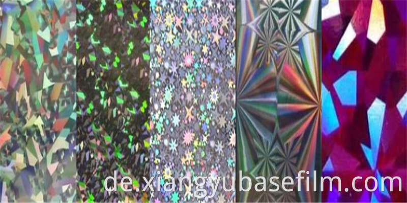 Plastic Holographic Hot Stamping Foil PET Base Film